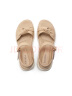 森达（SENDA）时尚凉鞋女夏季新商场同款真皮厚软底休闲沙滩鞋SLV02BL3 杏色 39 晒单实拍图