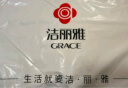 洁丽雅（Grace）纯棉A类纤维枕枕头枕芯单人成人高弹羽丝绒枕头芯单只装 48*74cm 实拍图