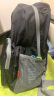 奥利帝克 书包可折叠户外运动背包轻便休闲双肩包旅行登山包儿童春游背包 黑色-25L【轻便折叠款】 实拍图