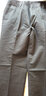 牧泰（MUTAI）春秋季厚款商务休闲裤男宽松中年男裤弹力男裤中老年男裤子男高腰 5#黑色 32码(2.5尺腰围) 实拍图