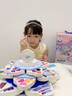 迪士尼艾莎公主儿童化妆品小女孩专用表演出彩妆盒套装眼影生日礼物玩具 【冰雪款】花儿朵朵多功能美妆箱 实拍图