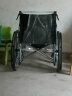 衡互邦 轮椅折叠老人坐便椅 轻便轮椅带坐便轮椅车 残疾人手推车 HHB-03 黑色皮革防水款带坐便 实拍图