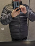 君羽户外羽绒服男800蓬95绒白鹅绒轻便中厚保暖时尚立领鹅绒服 D52081 深灰色 L 推荐女105-115斤/男135-150斤 实拍图