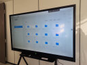 互视达（HUSHIDA）86英寸会议平板一体机触控交互式电子白板 智能会议电视大屏 安卓+i7双系统+推车+笔 JXCM-86 实拍图