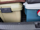 爱丽思（IRIS）RV600 汽车储物箱车载杂物箱置物箱  抹茶绿（卡其） 实拍图
