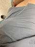 SOSOLEMON运动短裤男弹力透气健身夏季速干拉链口袋跑步四分裤男深蹲训练裤 蓝灰色 XL 码 实拍图