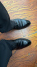 老人头（LAORENTOU）皮鞋男士鳄鱼纹雕花男鞋头层牛皮商务正装鞋 522010219 黑 42  晒单实拍图