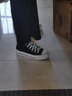 匡威（Converse）官方All Star Lift女高帮帆布经典厚底鞋黑色560845C 560845C/黑色 36.5 实拍图