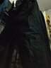 立蒙（LIMENG）牛仔裤男直筒宽松弹力大码四季款休闲长裤子水洗潮牛仔  黑色 40  实拍图