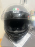 AGV K1S头盔K1摩托车机车全盔四季通用全覆式跑盔男女广角通风透气3C K1S-BLACK L（适合57-58头围） 实拍图