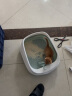 疯狂的主人猫砂盆特大号半封闭式猫厕所防外溅猫沙盆幼猫成猫猫屎盆猫咪用品 实拍图