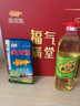 金龙鱼 精炼一级大豆油炒菜食用油小瓶装色拉油家用 油米组合 节日礼盒 礼袋+米500G+大豆油 900mL*1瓶 实拍图