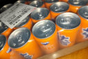 可口可乐（Coca-Cola）芬达 Fanta 无糖零卡 橙味 汽水330ml*24摩登罐 新老包装随机发货 实拍图