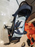 SDB【送货到家】圣得宝可坐可躺婴儿车轻便折叠宝宝车婴儿推车可登机 亮丝蓝 实拍图