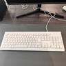 雷柏（Rapoo）K150有线办公薄膜键盘电脑商务办公高性价比USB轻薄防溅水台式笔记本小巧 K150.珍珠白 实拍图