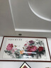 迅典国画富贵牡丹挂画餐厅客厅装饰画纯手绘真迹字画沙发背景墙画壁画 富贵吉祥 实木带框83*163厘米 实拍图