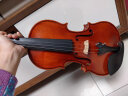 木棉花小提琴成人练习考级手工实木初学者专业级儿童入门 V236升级演奏款 3/4 身高150cm左右适用 实拍图