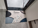 万创浴室地垫软硅藻泥吸水垫卫浴卫生间厕所门口脚垫防滑垫家用入户门 莫兰迪-轻奢 50*80cm2块套装更便宜 实拍图