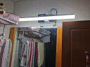 雷士照明（NVC）LED镜前灯防水化妆灯卫生间壁灯铝材银色8w正白光上下210度调节 实拍图