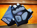 迈诗蒙 骑行半指男女夏季骑车耐磨露指健身手套女户外登山钓鱼半指手套 升级款-灰色 实拍图