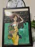 维佳框业实木字画相框装裱a3书法字画8k开4K国画画框挂墙A4原木色摆台空框 黑色 4开挂墙（可放38.2*53.2cm） 实拍图