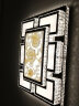 汉宇金锋客厅灯水晶灯长方形LED简约现代家用奢华大厅灯水晶灯吸顶灯 客厅灯100*78CM 吉祥牡丹 无极调光 实拍图