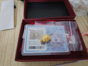 中国黄金（CHINA GOLD）黄金吊坠十二生肖吊坠3D硬金小老虎配红绳送520情人节礼物送女友 随和猪 单吊坠净金重约2.27g 实拍图