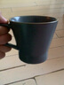 和风四季 北欧素烧哑光釉纯色陶瓷杯子水杯马克杯早餐杯办公室水杯牛奶杯 灰色马克杯（340ml)单个 实拍图