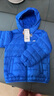 Skechers斯凯奇小暖宝羽绒服男童女童外套保暖秋冬童装P424K076/P425K050 公主蓝/007G 120 实拍图