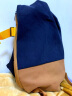 Cote&Ciel 双肩包苹果笔记本电脑包外星人防水书包潮流男女旅行背包Isar 环保帆布 深蓝+棕色 28025 15英寸 晒单实拍图