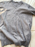 恒源祥纯色羊毛绒衫羊毛毛衫男加厚半高领毛衣中年男士针织打底保暖衣服 100%不起球高档深灰 低 领 XL 175码(适合140-160斤) 实拍图