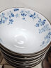 光峰 日本进口小蓝芽陶瓷米饭碗汤碗泡面碗复古碗日式家用餐具釉下彩 11*6cm 小号碗 4.3英寸 实拍图