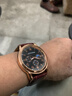 【网红爆款】商务腕表石英运动表休闲皮带男女手表 合金棕色 实拍图