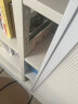 摩基钢制书架防尘书柜移门推拉门家用落地带门置物储物柜 六层2.0m高 长1.0m主架+门【白色】 晒单实拍图