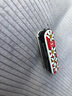 维氏（VICTORINOX）瑞士随身理容伴侣65mm迷你多功能折叠指甲钳正品瑞士军士刀 雪绒花 0.6463.840 实拍图
