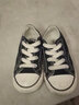 匡威（Converse）童鞋低帮儿童帆布鞋经典款1970S男婴童鞋新款女宝宝魔术贴布鞋 黑色 24 【建议脚长15cm】 实拍图