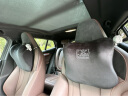米汤（rice soup）汽车头枕一体式运动座椅专用头枕双扣领克比亚迪长安宝马奔驰汽车护颈枕T-662M-1-B 经典黑 晒单实拍图