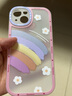 江铭 适用苹果13手机壳13手机保护套硅胶软壳镜头全包男女款学生新潮流时尚小清新苹果手机壳防摔 实拍图