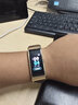 华为手环B5原装智能彩屏显示蓝牙耳机通话运动计步心率睡眠心率血氧监测计步器男女通用款 华为B5手环商务款-【摩卡棕】 实拍图