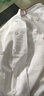 FGHGF厨师服长短袖后厨工作服厨师工装透气食堂厨师服饭店烘焙厨房工帽 白色长袖厨师服+赠品纸帽 XL 实拍图
