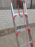 瑞洋 伸缩梯子工程梯便携家用升降阁楼直梯铝合金收缩梯子楼梯 2.0毫米厚5米伸缩直梯 实拍图