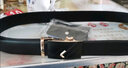 Calwan Klsen皮带男休闲头层牛皮自动扣真皮皮带个性百搭商务腰带韩版潮流时尚裤带 休闲金柒字款（收藏关注送礼物） 实拍图