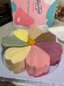 许愿一刻巧克力慕斯焦糖蓝莓抹茶芝士提拉米苏味下午茶冷冻蛋糕同城配送 花朵慕斯（高颜值担当） 约8英寸 实拍图