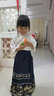 罗蒙女童马面裙套装端午款儿童汉服新中式古装演出服 藏青色套装 100 实拍图
