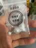 Qlady足银珍珠耳钉女气质高级感2026年新款仿珍珠耳环耳饰高档生日礼物 白珠白金色【通体999银】 实拍图