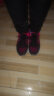 轩途诗休闲鞋女韩版女士运动鞋女跑步鞋防滑软底女鞋百搭网面透气鞋子女 1721黑红 38 实拍图
