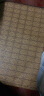 雅鹿夏凉席藤席冰丝席可折叠席子空调席夏季单人宿舍双人家用草席夏季 【经典款】饼干花X 0.9米床藤席+枕套一只 实拍图