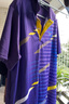速干赛事威羽毛球服套装情侣款翻领夏季短袖乒乓球服网球服排球服训练运动衣服比赛队服定制印字LOGO 9811男紫套装 3XL 实拍图