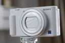 索尼（SONY）ZV-1 II Vlog数码相机 4K视频/大光圈/美肤 64UY存储卡手柄电池套装 (ZV-1M2//ZV1二代)   白色 实拍图