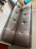 紫盈门 沙发床折叠多功能小户型单双人实木客厅两用午休床懒人沙发 深咖啡色胶脚 1.8米 实拍图